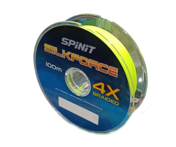Multifilamento Silkforce 4X 0,23 mm 30 Lb 100 Mts Spinit